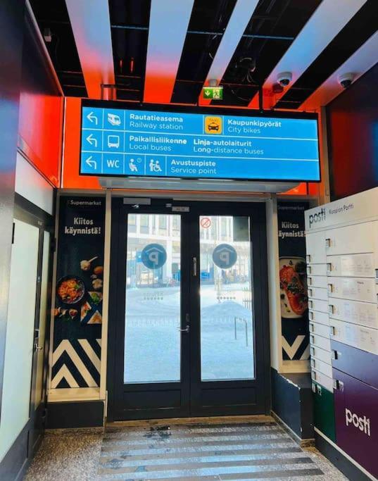 Apartment Near The Train Station, Free Parking &Netflix クオピオ エクステリア 写真
